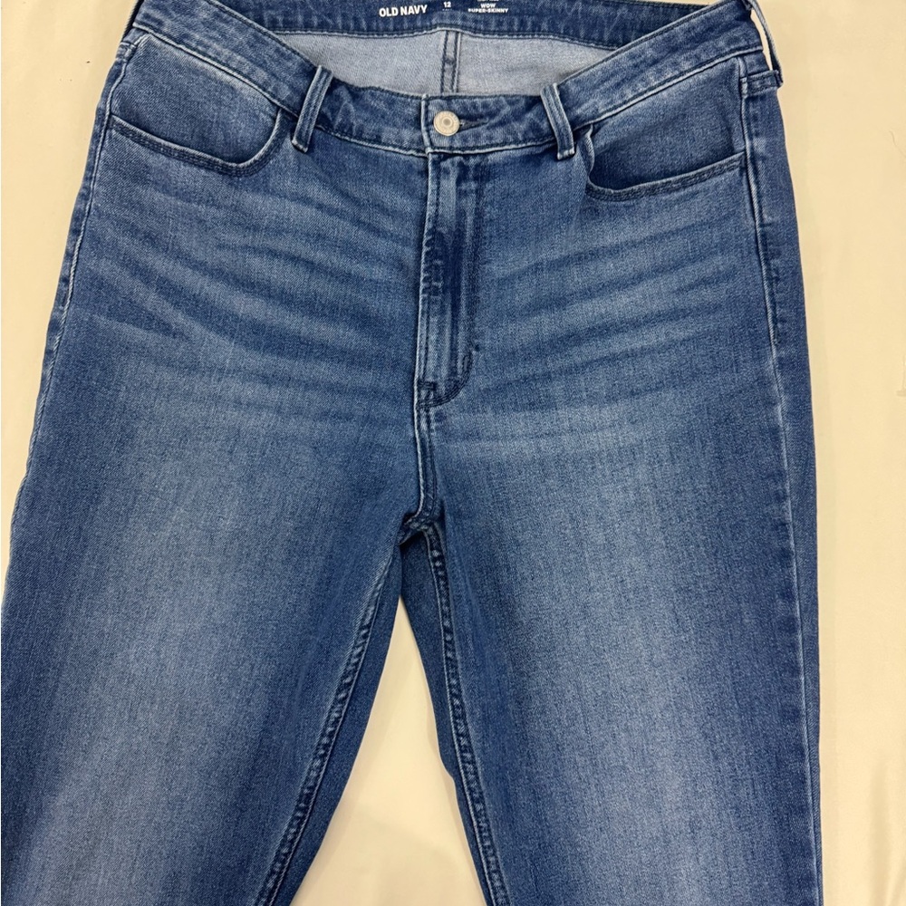 Old Navy Women's Classic Blue Wow Skinny Jeans